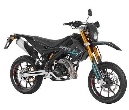 Rieju MRT 50 ALL BLACK Supermoto BLAU